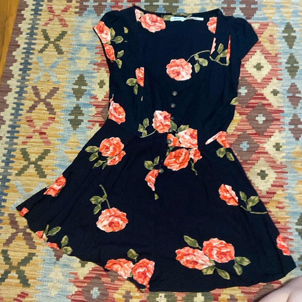 Urban outfitters floral romper